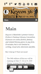Mobile Screenshot of keycon.org