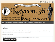 Tablet Screenshot of keycon.org